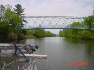 Hudson River, Bruecke